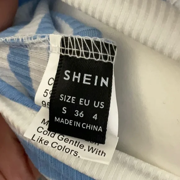 NWOT SHEIN Striped Dress Size Small - Picture 10 of 11
